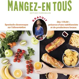 Spectacle clownesque sur l'alimentation