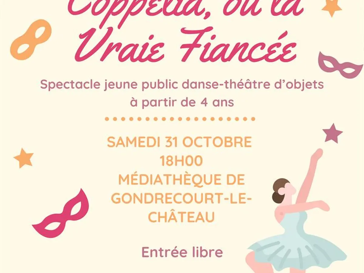 Spectacle - Coppélia, ou la vraie fiancée