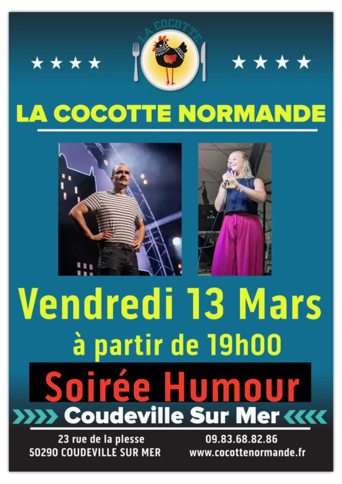 Spectacle d'humour
