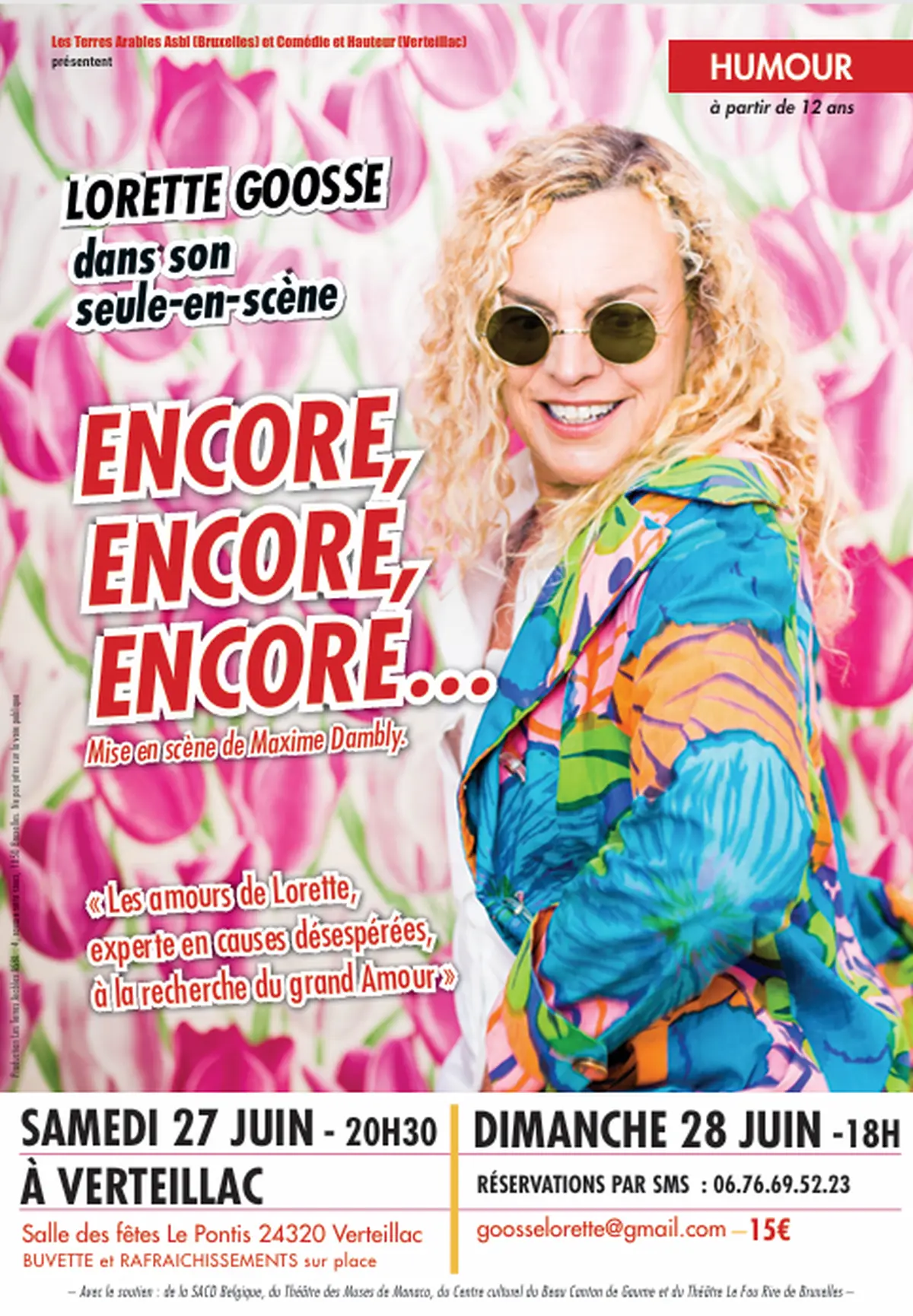 Spectacle d'humour Encore, encore, encore...