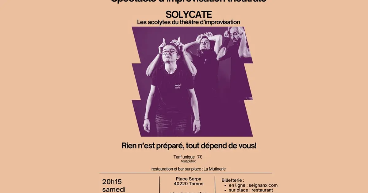 Spectacle d'improvisation théâtrale