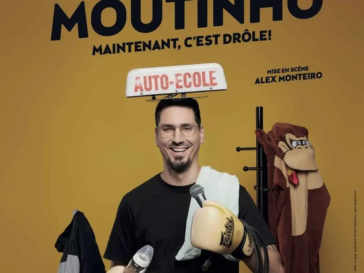 Spectacle - Daniel Moutinho - Maintenant c'est drôle