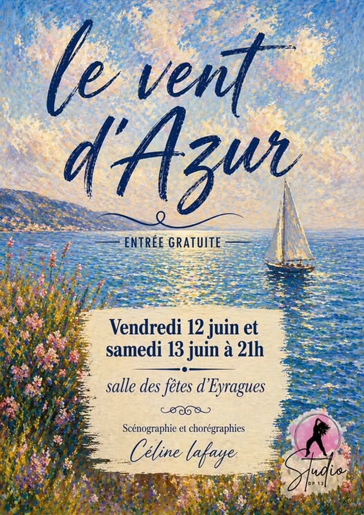 Spectacle Danse Passion Le vent d'Azur