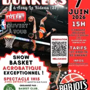 Spectacle de Basket acrobatique : les Barjots Dunkers