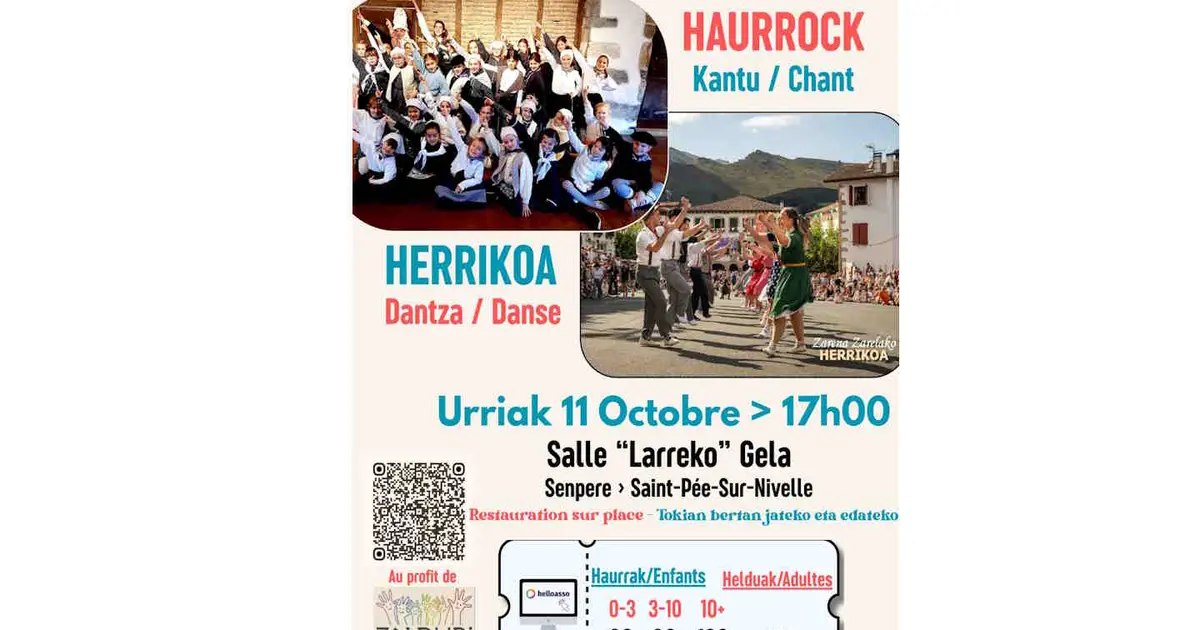 Spectacle de chant et danse