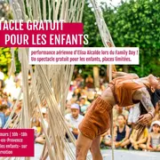 Spectacle de cirque aérien