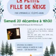 Spectacle de Contes - la petite fille de neige