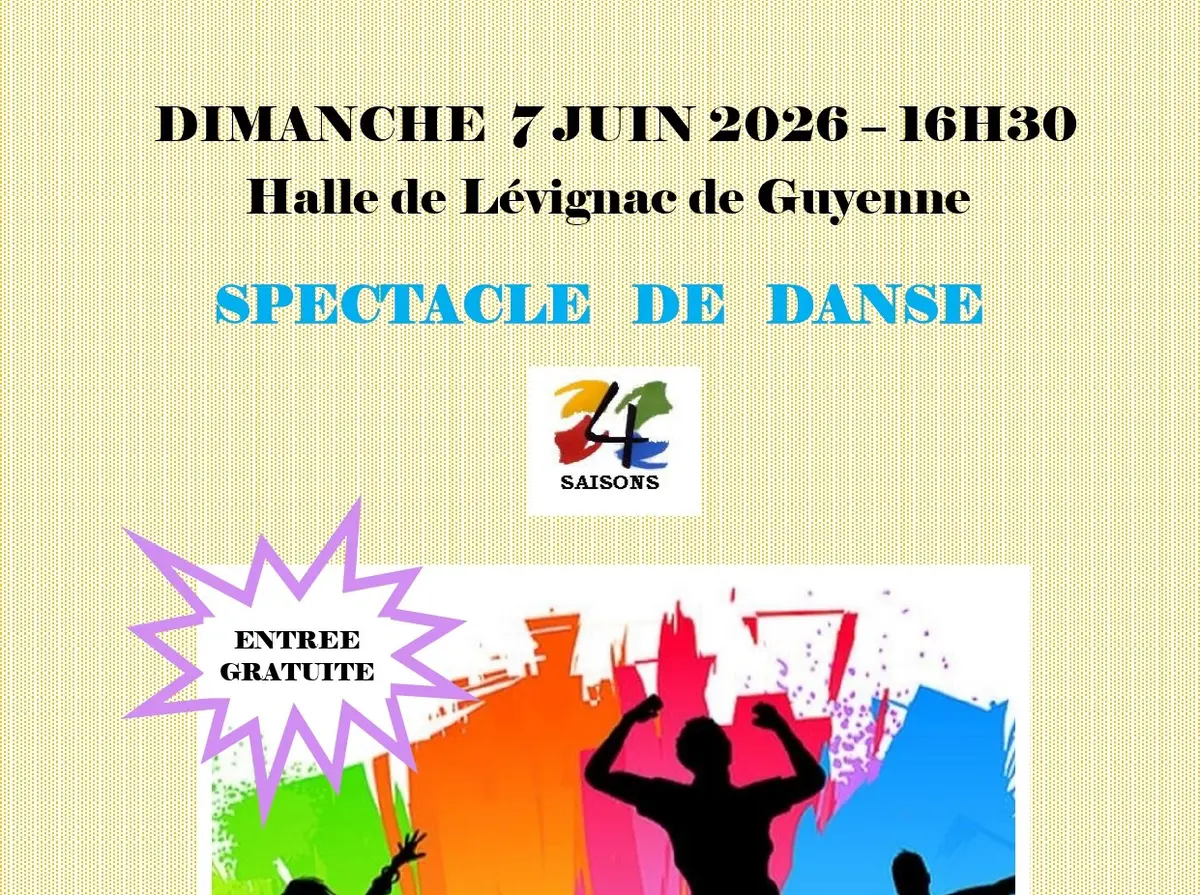 Spectacle de Danse 4 Saisons