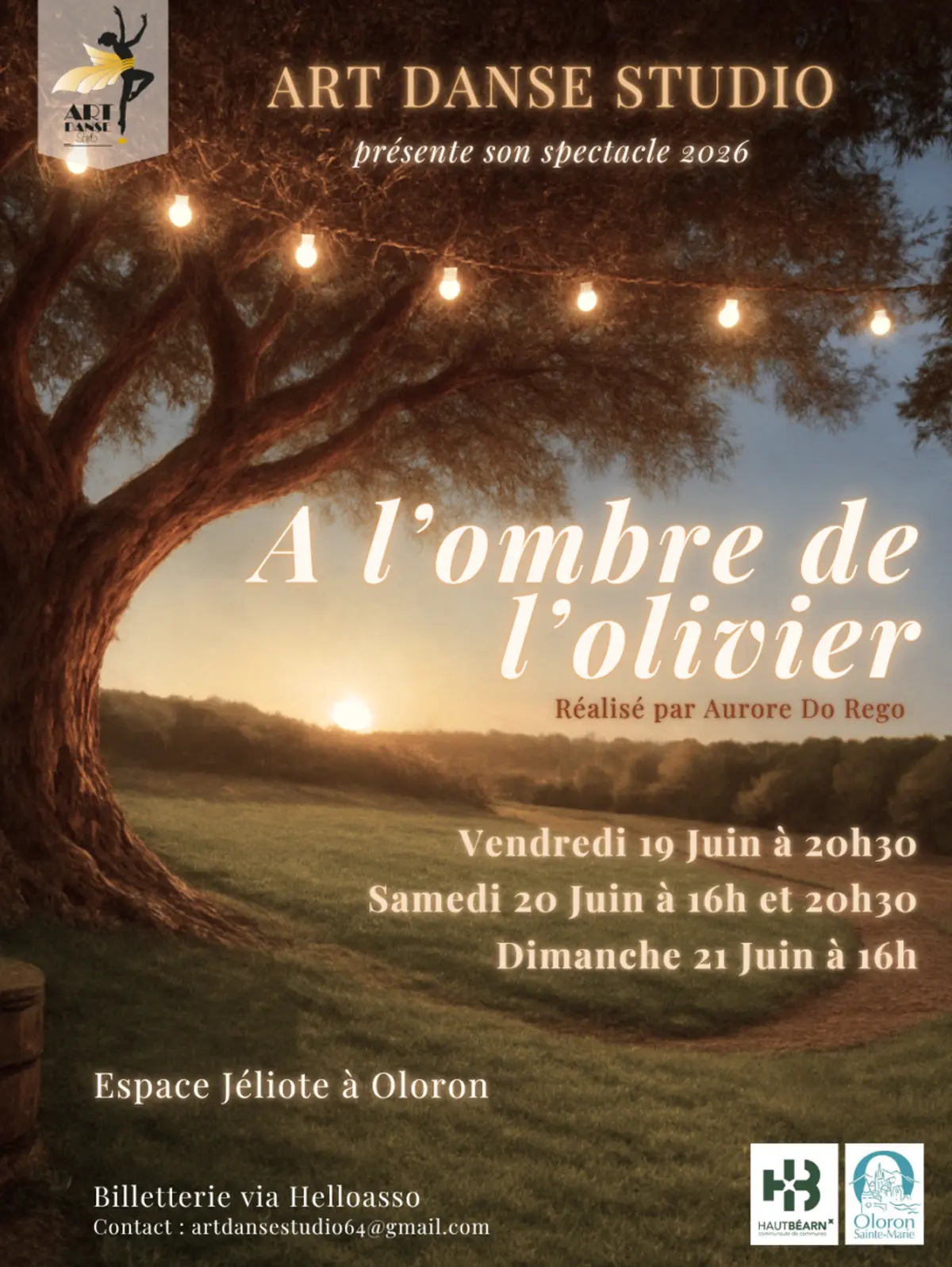 Spectacle de danse : A l'ombre de l'olivier