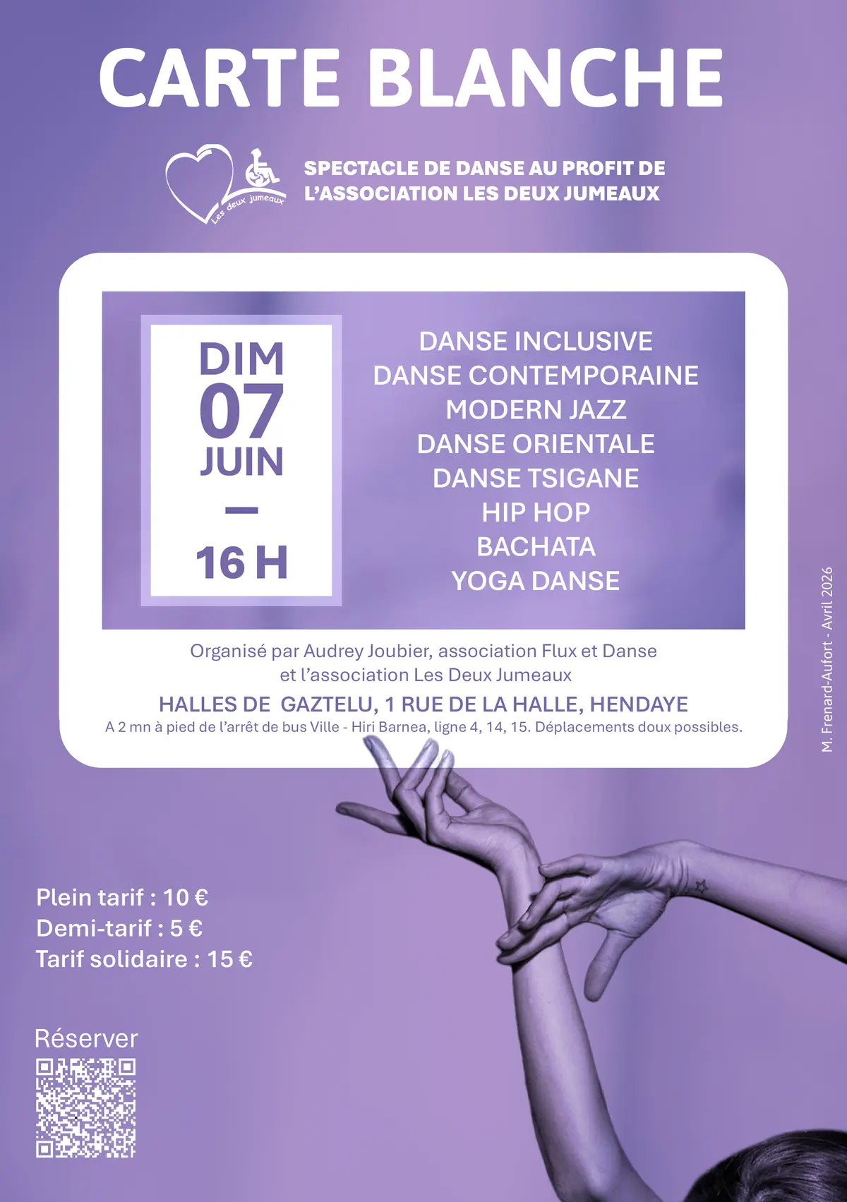 Spectacle de danse - Carte Blanche