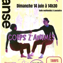 Spectacle de danse Corps z'animés