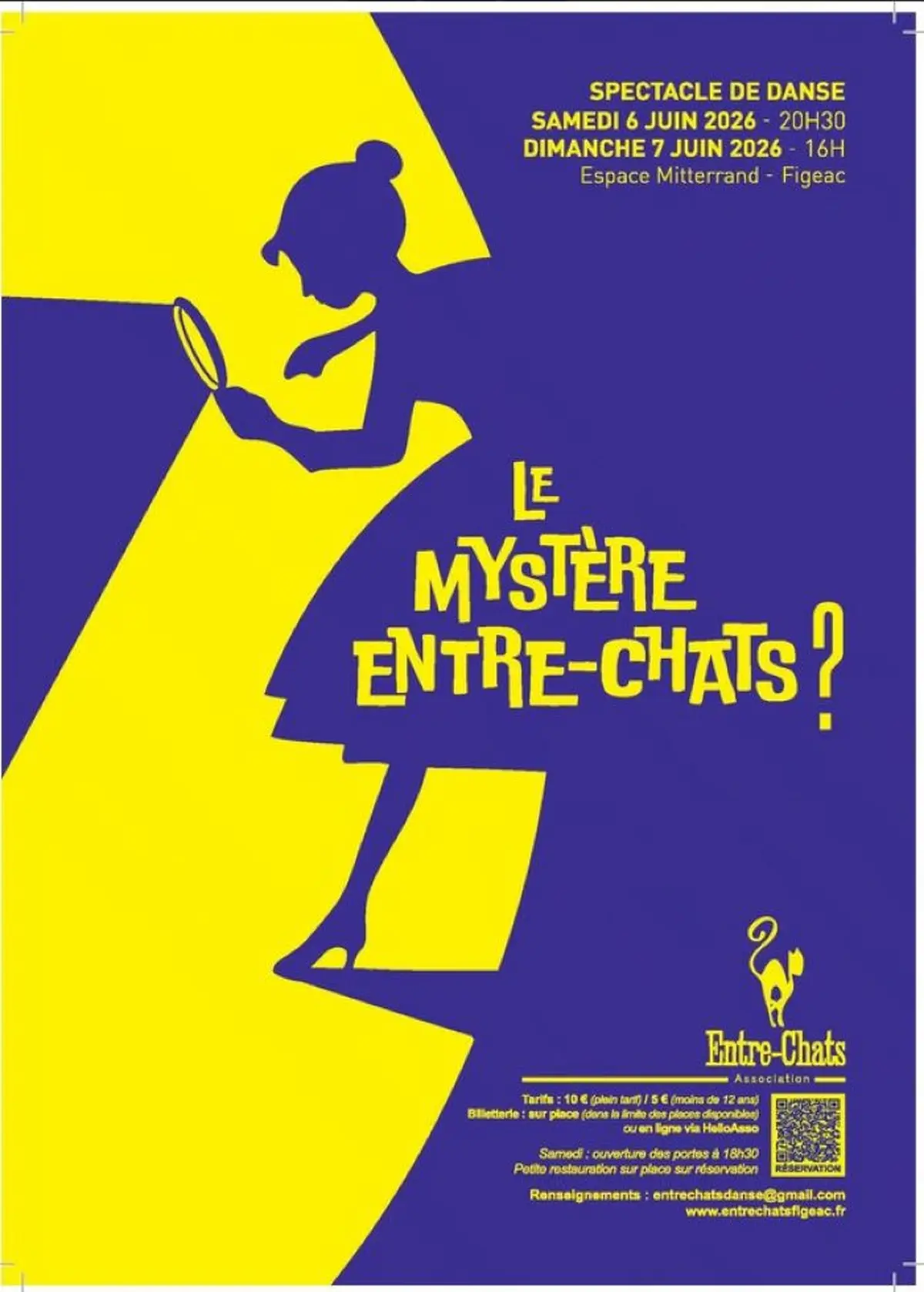 Spectacle de danse d'Entrechats :  le mystère Entre-Chats ?
