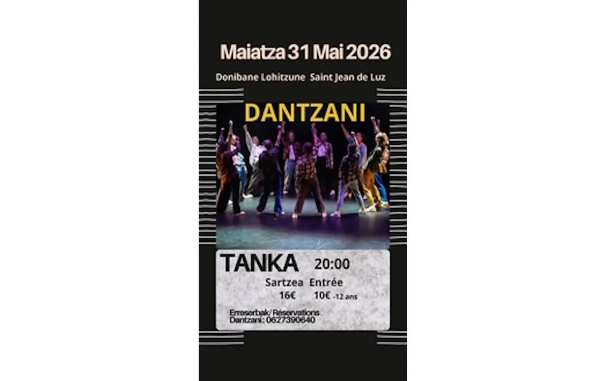 Spectacle de danse :  Dantzani