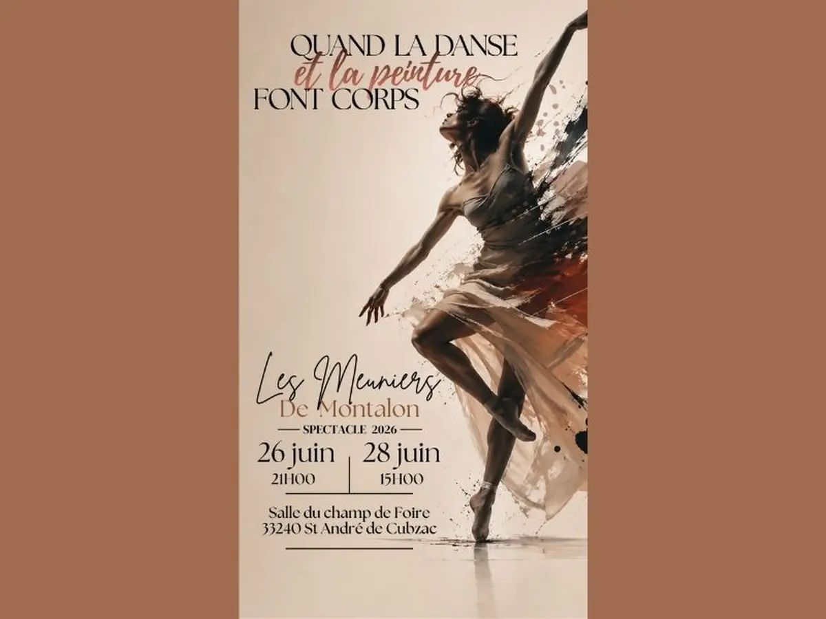 Spectacle de danse de fin d'année des Meuniers de Montalon