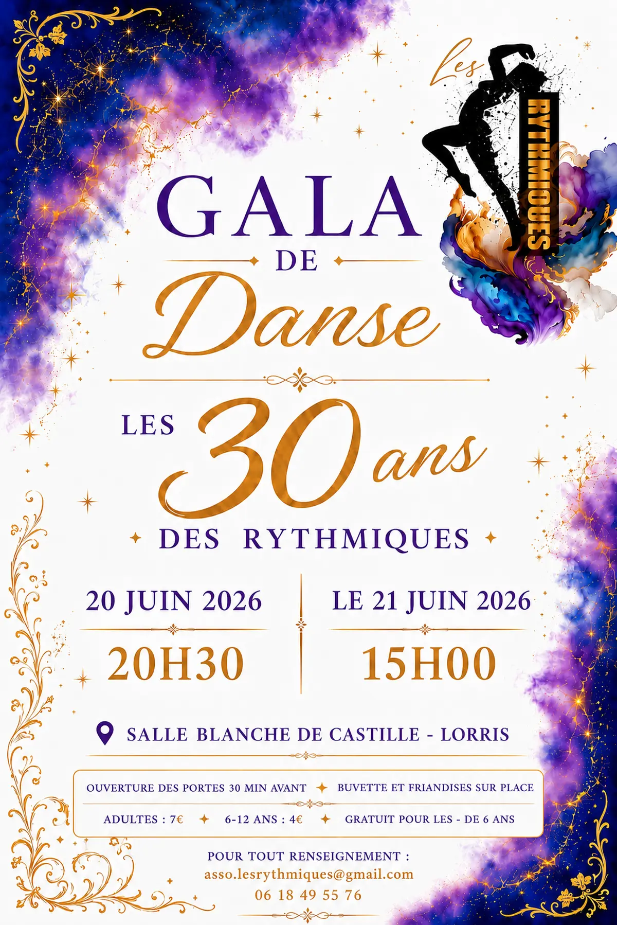Spectacle de danse Les 30 ans des Rhytmiques