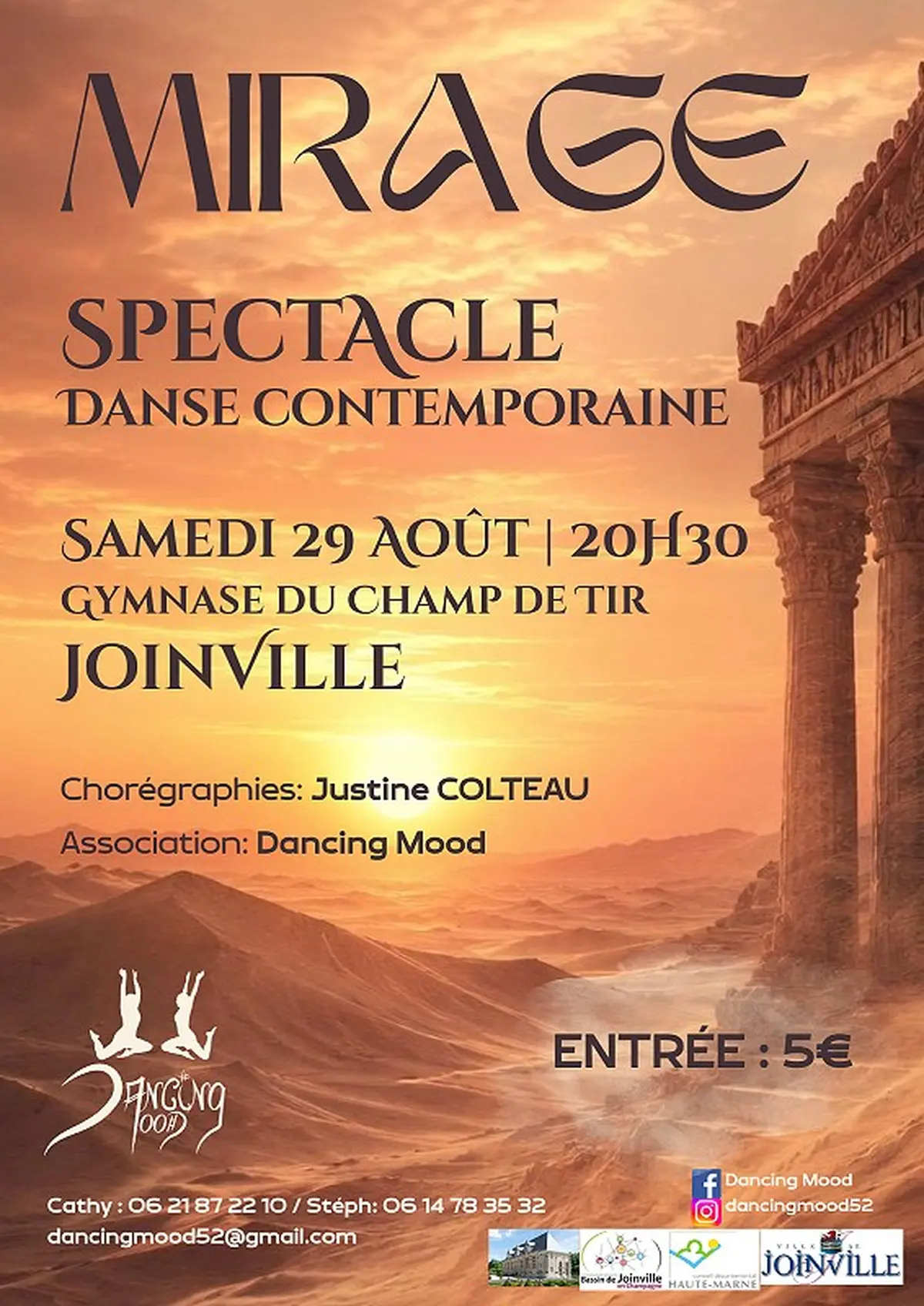 Spectacle de danse Mirage