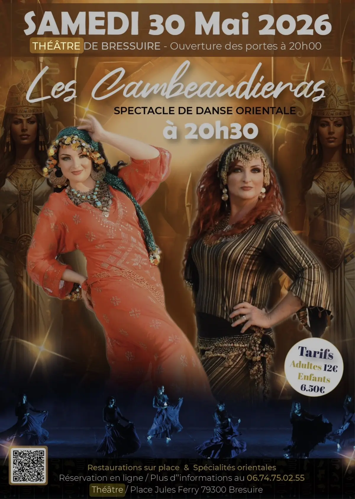 Spectacle de danse orientale