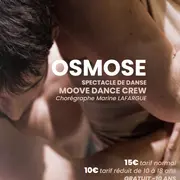 Spectacle de danse Osmose de la Moove Dance Company