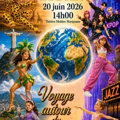 Spectacle de danse : Voyage autour du monde