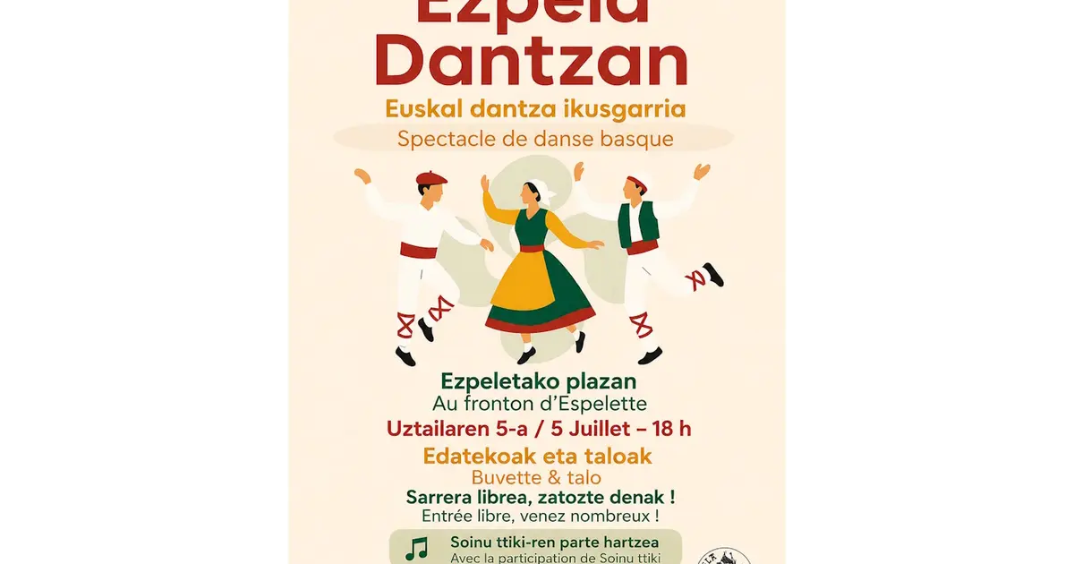 Spectacle de danses basques