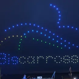 Spectacle de drones du 14 août à Biscarrosse