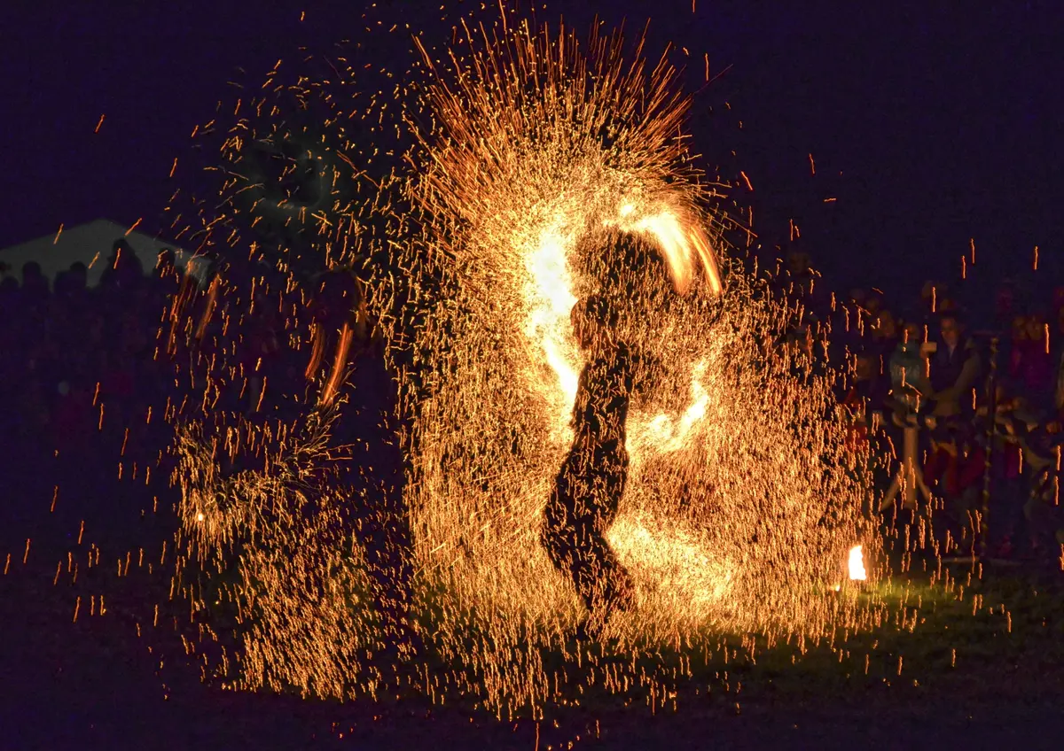 Spectacle de feu Incandescence