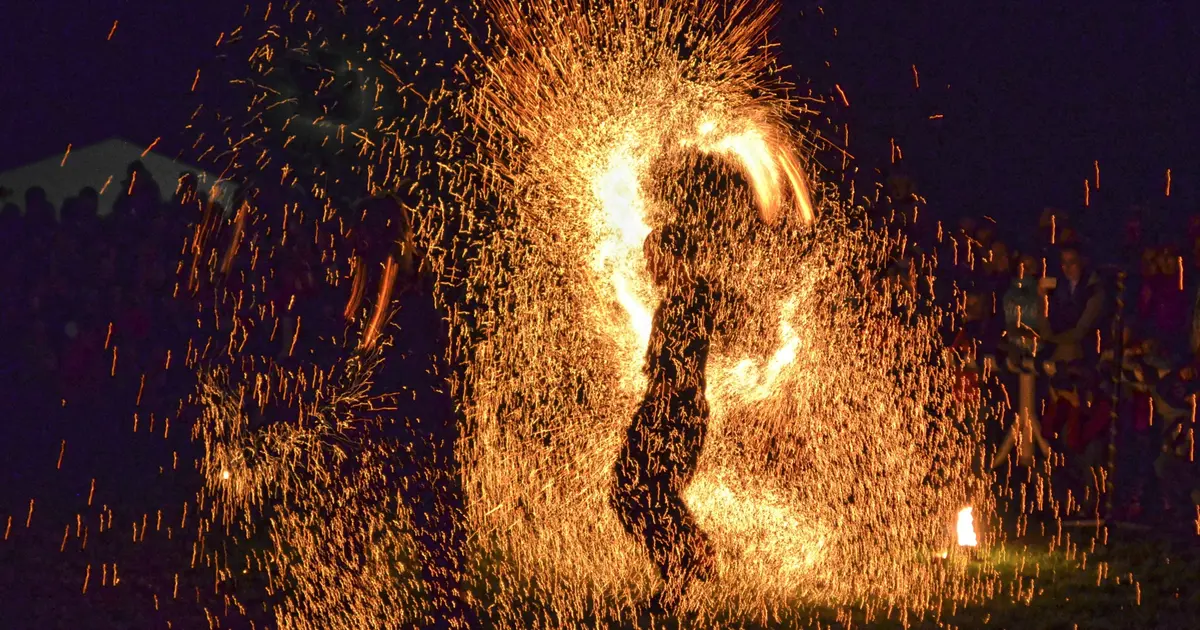 Spectacle de feu "Incandescence"