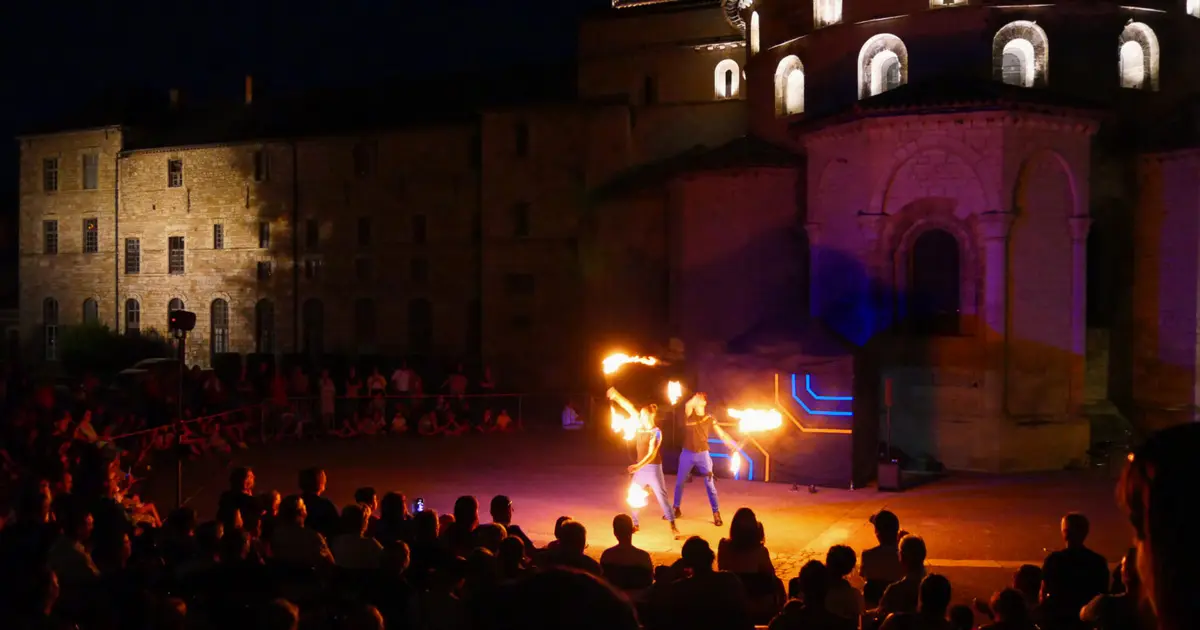 Spectacle de feu "Yule"