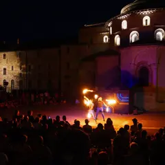 Spectacle de feu Yule