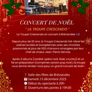 Spectacle de fin d'année avec la troupe Crescendo