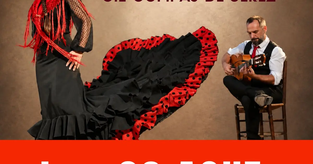 Spectacle de FLAMENCO danse chant et musique avec Cie El Compas de Jerez, el Oruco et La Cecilia