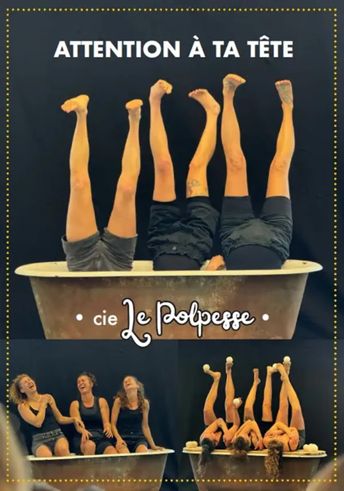 Spectacle de jonglage Attention à ta tête