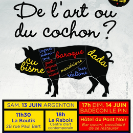 Spectacle De l'art ou du cochon ?