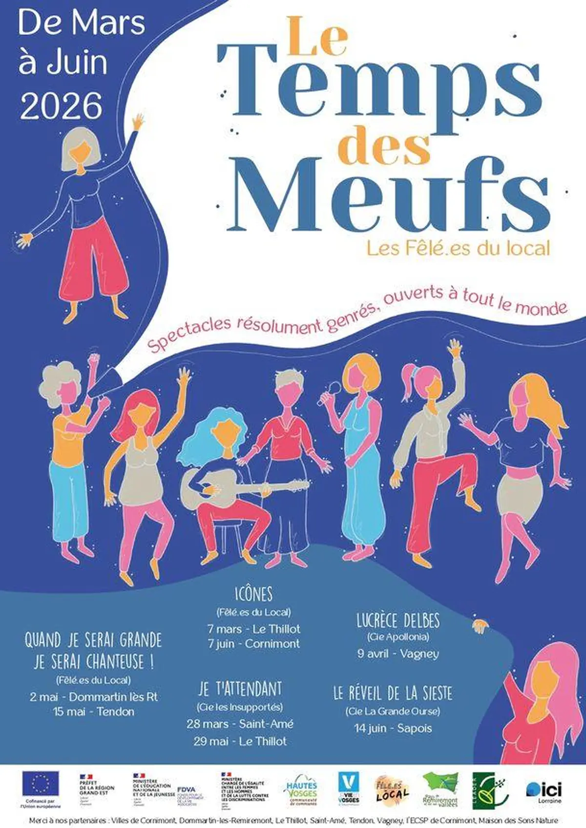 Spectacle de Lucrèce Delbes - festival Le Temps des Meufs