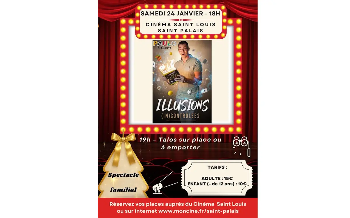 Spectacle de magie : Illusions (in)contrôlées