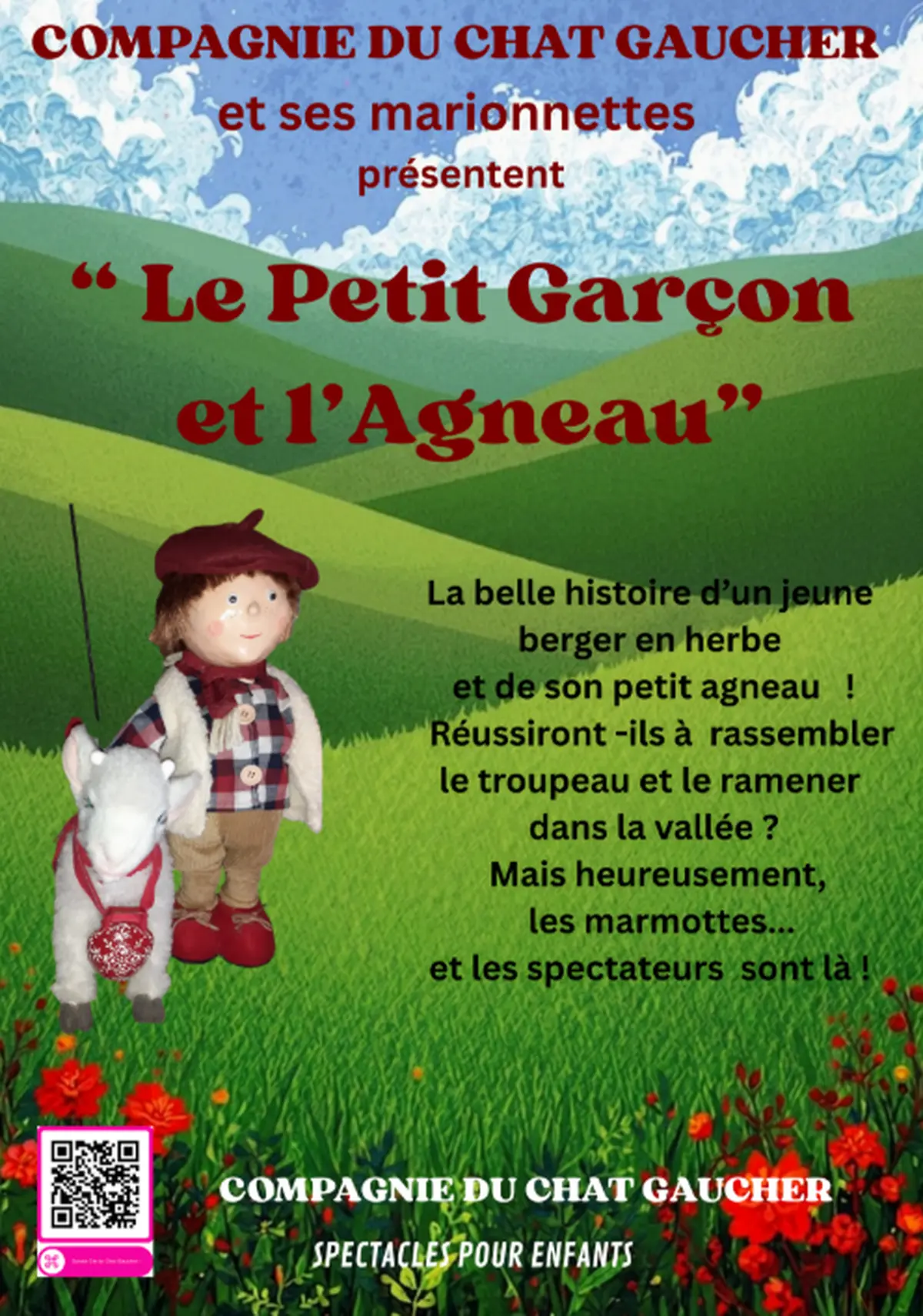 Spectacle de marionette avec la Compagnie du chat gaucher