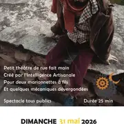 Spectacle de Marionnette Eddy chez Piccolo à Vabre-Tizac