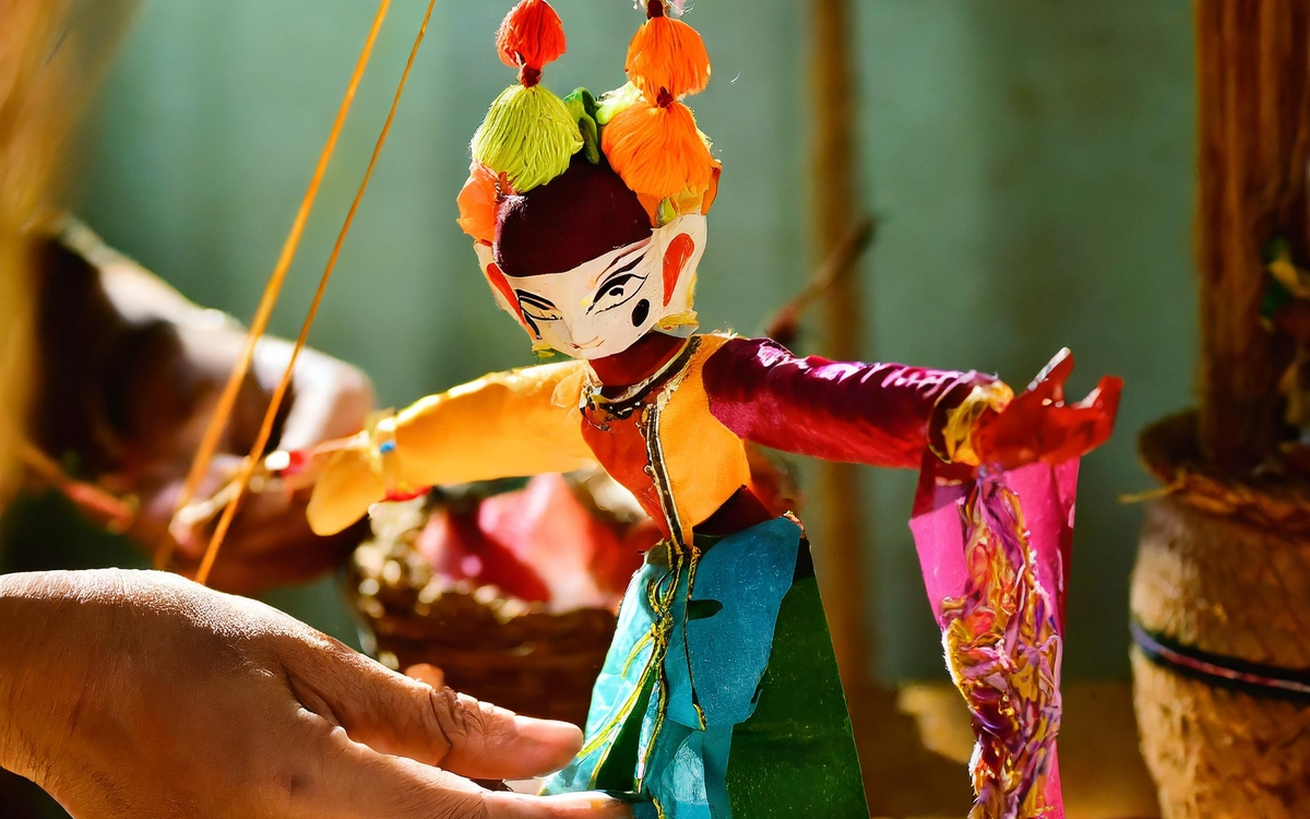 Stage confection de marionnettes vacances de printemps