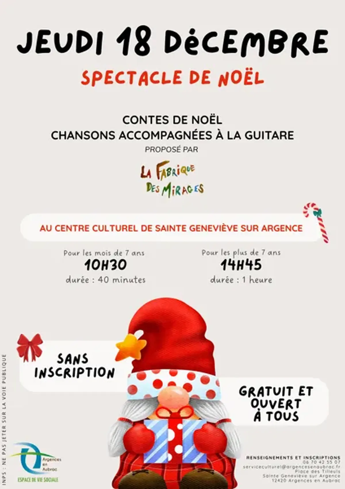 Spectacle de Noël