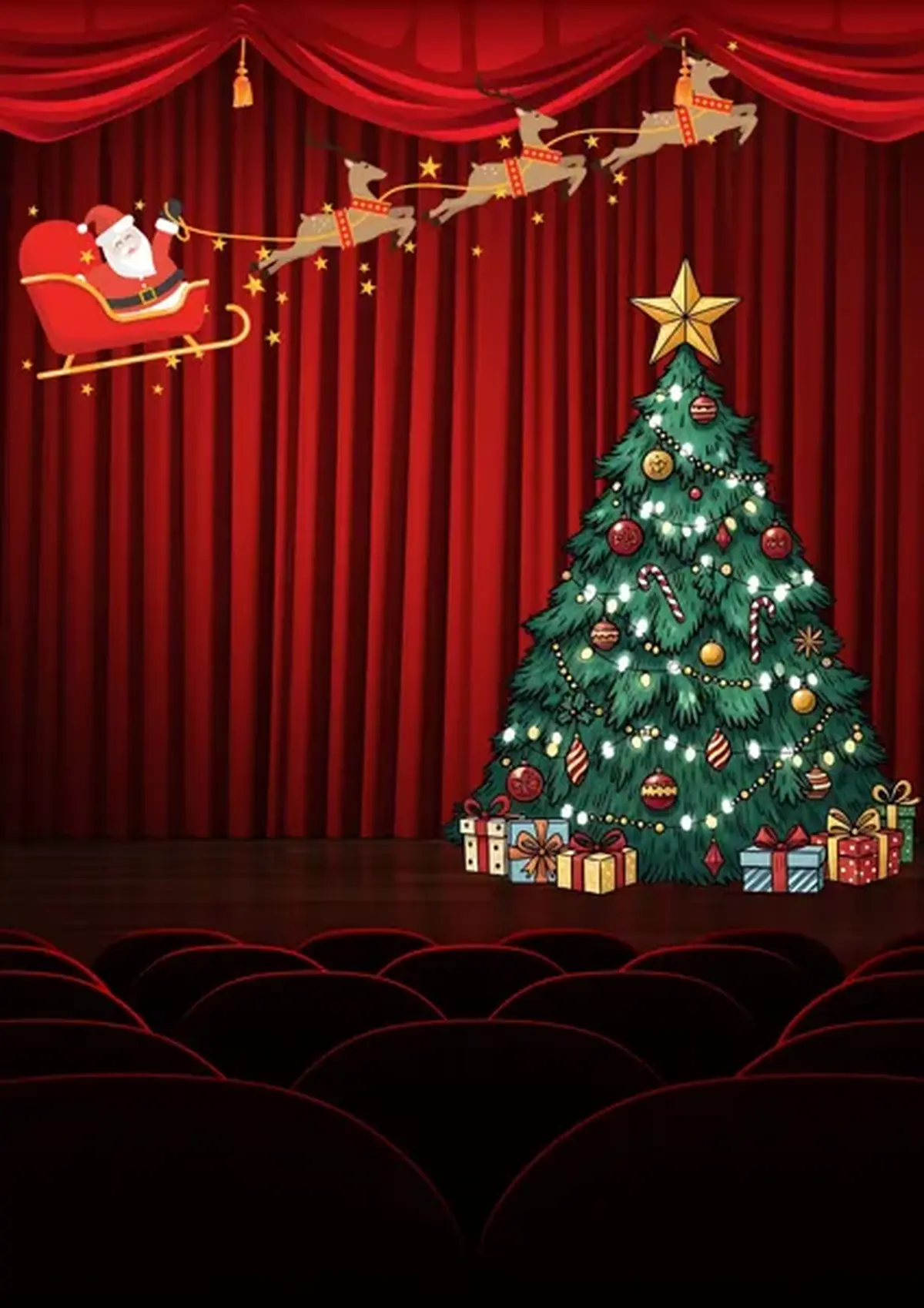 Spectacle de noël de l'école et du collège Jeanne d'Arc