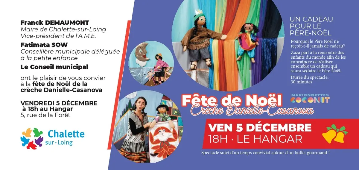 Spectacle de Noël de la crèche Casanova