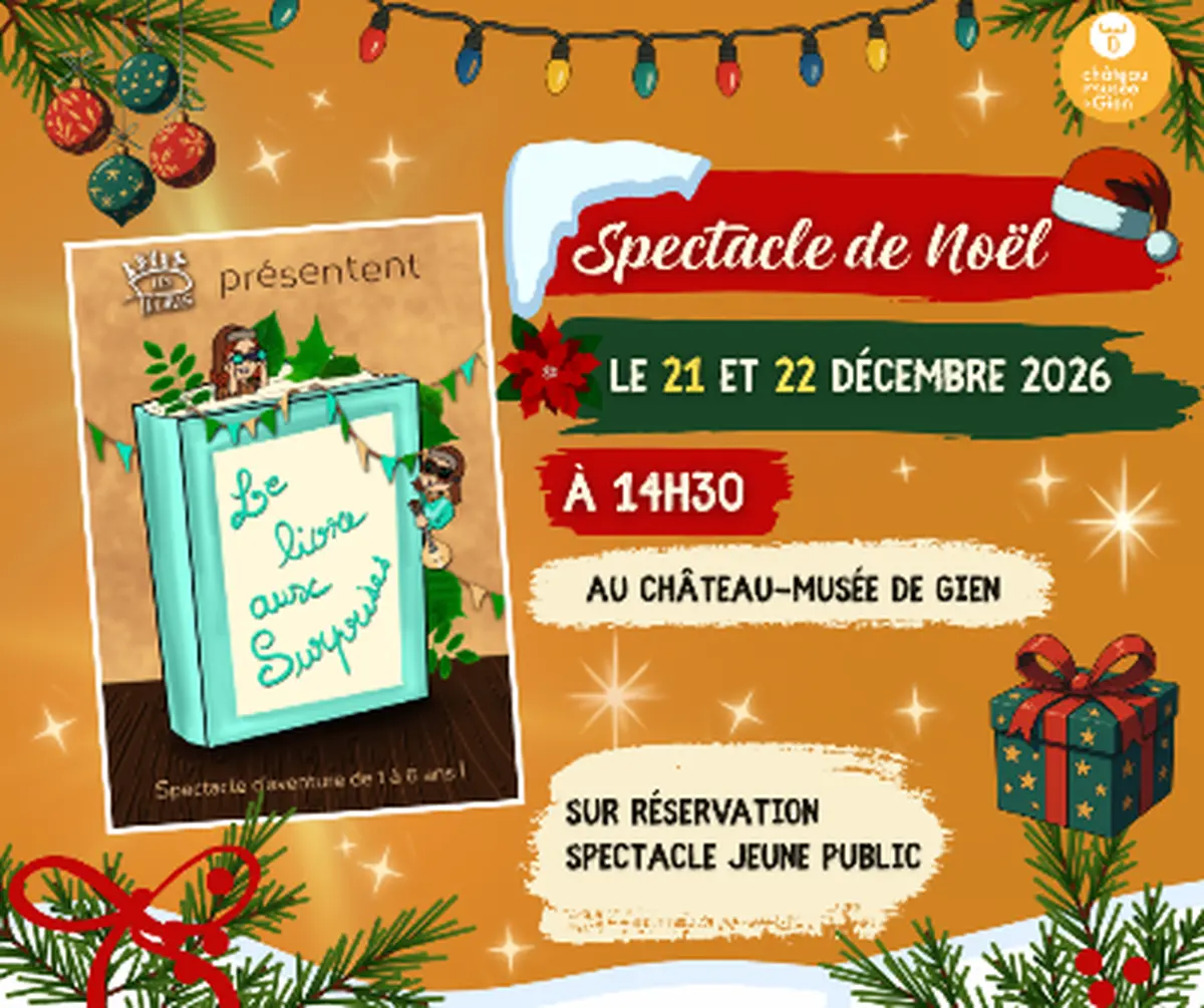 Spectacle de Noël  Le livre aux surprises