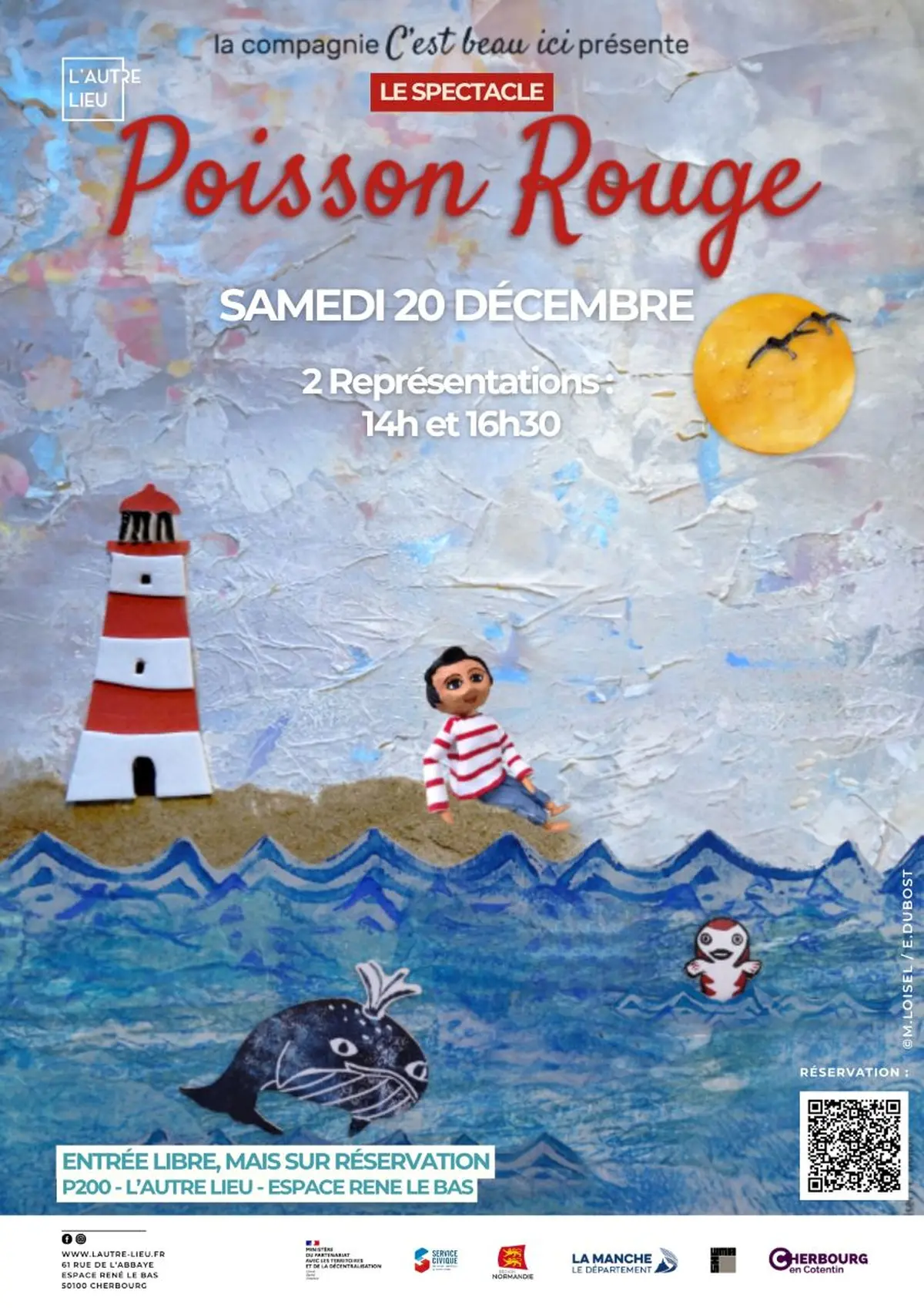 SPECTACLE DE NOËL - “Poisson rouge” par Cie C’est beau ici | P200