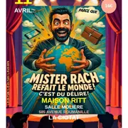 Spectacle de stand-up Mister Rach refait le monde