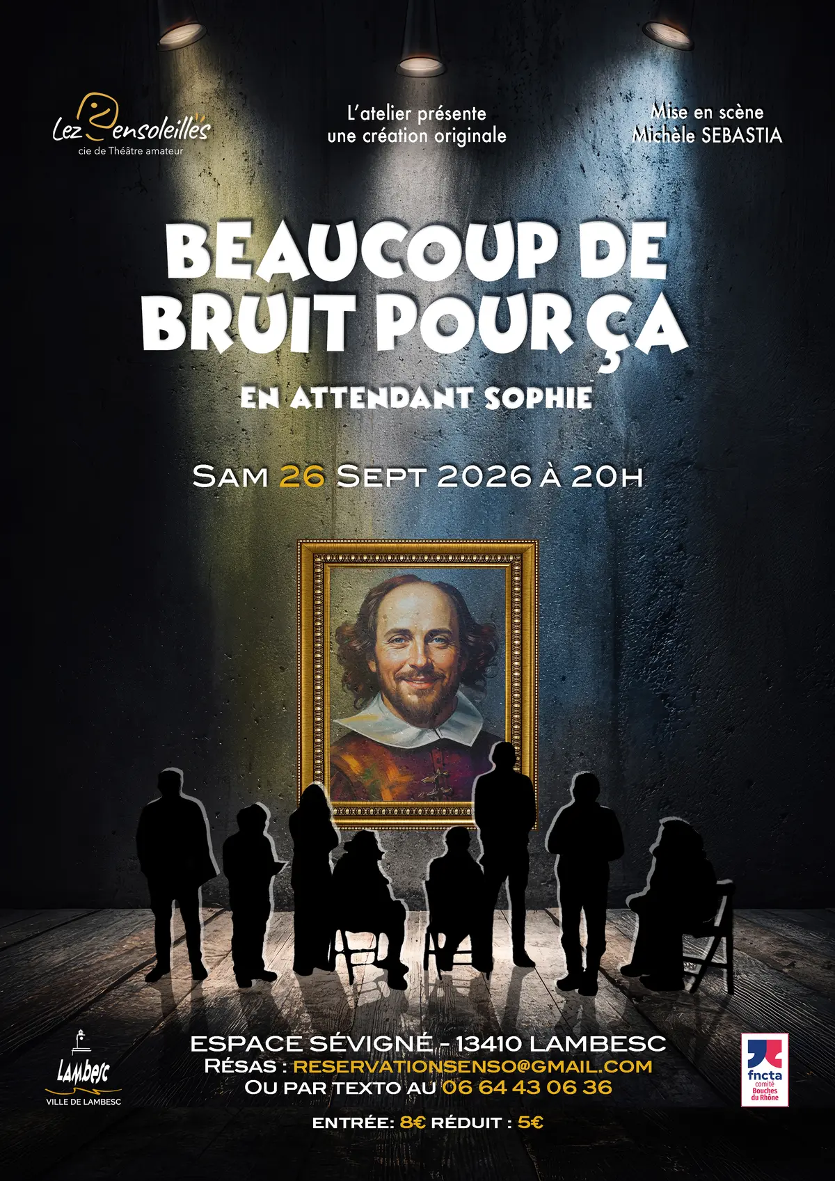 Spectacle de théâtre Beaucoup de bruit pour ça