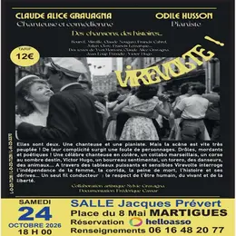 Spectacle de théâtre et chanson VIREVOLTE