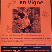 Spectacle - De treille en vigne