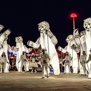 Spectacle déambulatoire « Gueule d'Ours » - Noël à Chartres 2025
