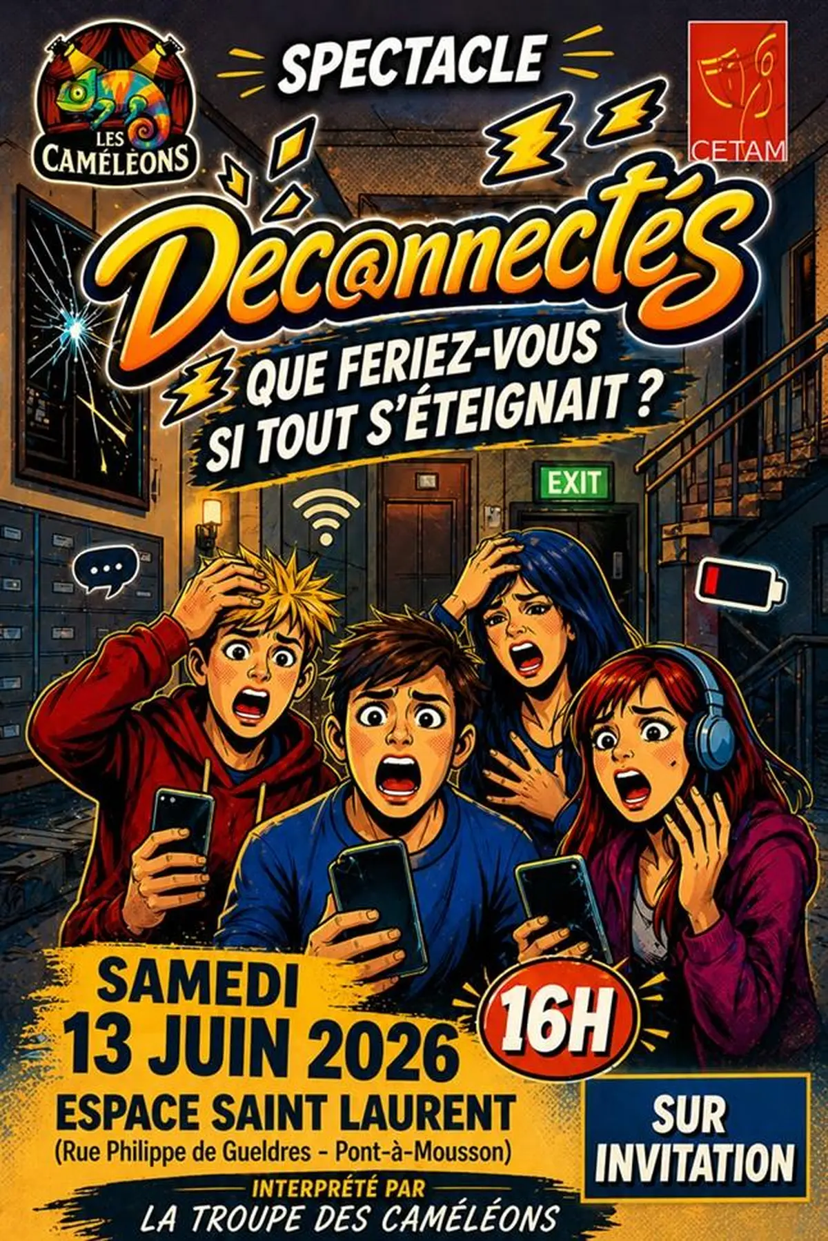 Spectacle – Déc@nnectés