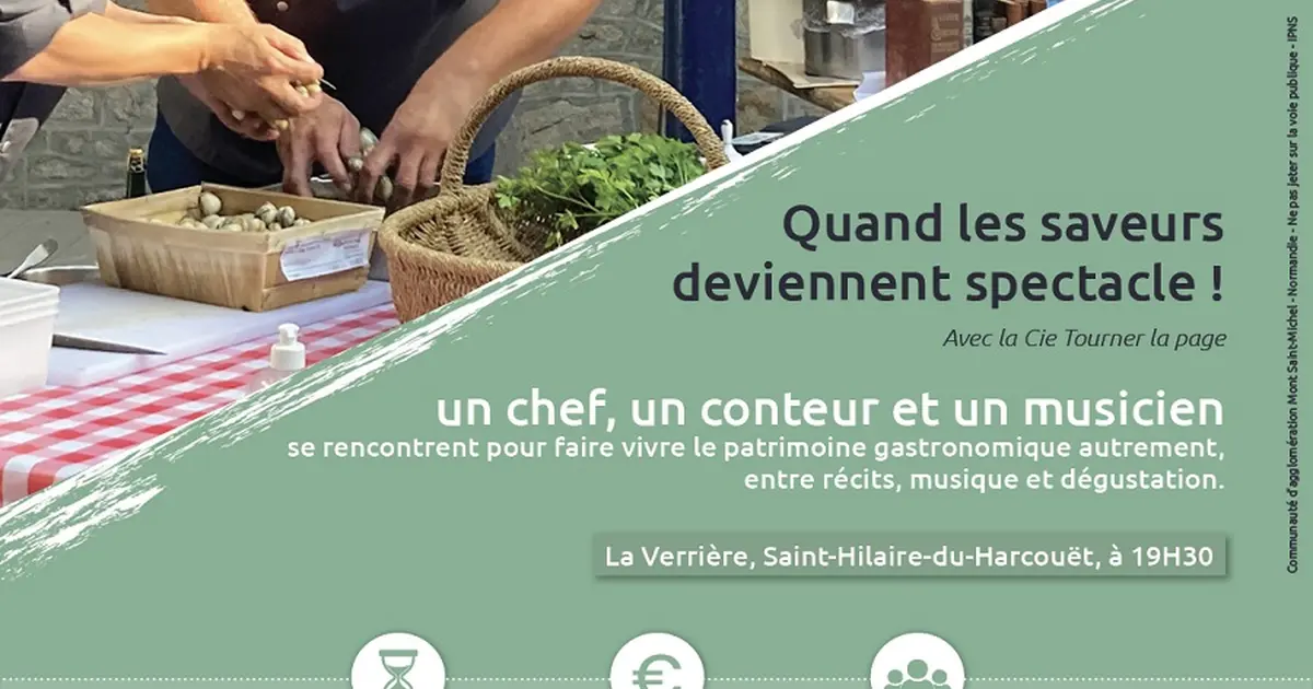Spectacle Déclinaisons "Quand les saveurs deviennent spectacle"
